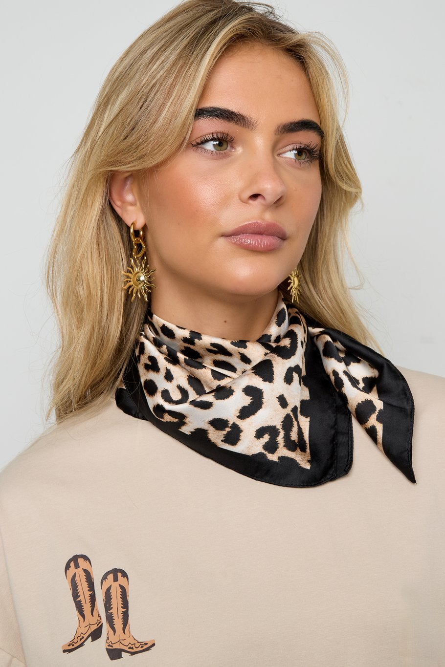 bufanda de leopardo Imagen2